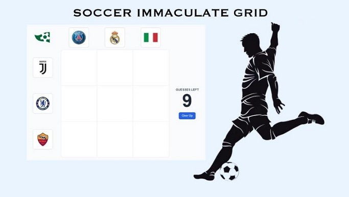 Futbol Grid - Play Futbol Grid On IMMACULATE GRID